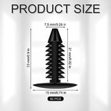 50pcs Honeycomb Pins, Honeycomb Laser Bed Clamps Fixing Needle Laser Engraver Accessories for 7.5mm Honeycomb Grid Replaces Honeycomb Laser Bed NQEUEPN