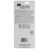 Uchida of America Uchida, 482-4H, 4 Piece, Bistro Fine Line Chalk Marker Set, Fluorescent Colors UCHIDA