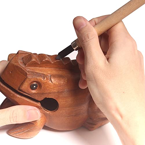 HAZOULEN Wood Carving Knife Set, 12 Pcs Carving Tools for DIY Sculpture Beginners HAZOULEN