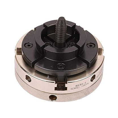 VINWOX SCR4-4 Wood Lathe Chuck, 4-Jaw Self-Centering Chuck, with 1"x8TPI thread & 3/4"x16TPI Adapter, 3 Years Warranty