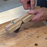 KAKURI Rabbet Plane for Woodworking 12mm Adjustable Double Side Blade, Japanese Hand Plane KANNA Manual Block Plane Tool for Wood, Razor Japanese KAKURI