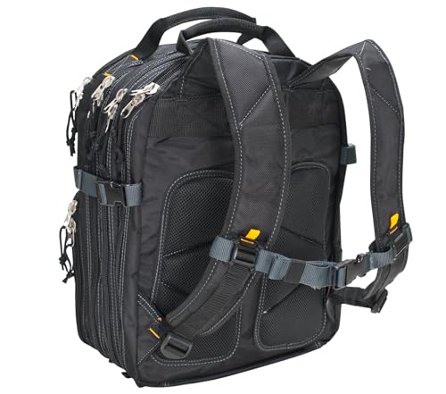 Custom Leathercraft1132 75-Pocket Tool Backpack Custom Leathercraft