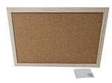 Mini Cork Bulletin Board Wood Framed 12 x 8 Inch for Home, Office or Dorm AACO