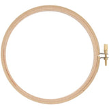 Darice 39103 1-Piece Wood Embroidery Hoop, 5-Inch Darice