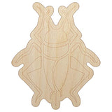 Cricket Insect Bug Unfinished Wood Shape Piece Cutout for DIY Craft Projects - 1/8 Inch Thick - 6.25 Inch Size Sniggle Sloth