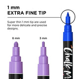 Chalkola 30 Markers 1mm + 4 white 3mm + 6 white Variety Markers Bundle Chalkola