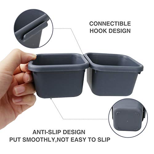 42 Pack Tool Box Organizer Tool Tray Dividers, Rolling Tool Chest Cart Cabinet Workbench Desk Drawer Organization and Storage for Hardware, Parts, KeFanta