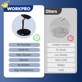 WORKPRO Hot Glue Sticks Full Size, 50 Pack Black Hot Melt Adhesive Glue Sticks for All-Temp Glue Guns, 0.43x8 Inches, Multipurpose for DIY Craft WORKPRO