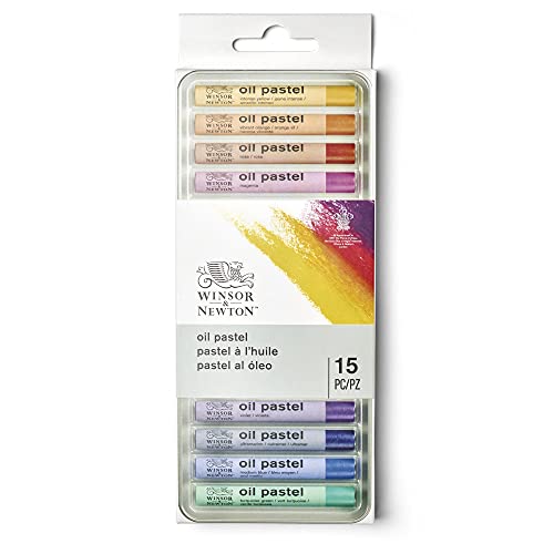 Winsor & Newton Professional Oil Pastels, Set of 15 Winsor & Newton