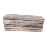 Rustic Weathered Reclaimed Wood Planks for DIY Crafts, Projects and Decor (12 Planks - 12" Long) Rockin' Wood