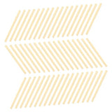 VOSAREA 3 Hardwood Square Dowel Math Counting Stick Toy Model Material Rods Modeling Stick Candy Making Sticks Craft Wood Dowels Wood Popsicle Stick VOSAREA