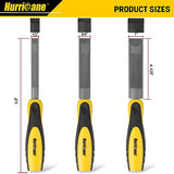 HURRICANE 3 Pieces Combination Wood Chisel & Wood Rasp File Set, Wood Chuck, Coarse Wood Rasp Chisel, With Metal Striking End Cap, Includes: 1/2 HURRICANE