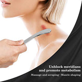 Rylpoint Guasha Massage Tool, Grade Stainless Steel Scraping Tool for Soft Tissue Scraping,Upgrade Massage Tool, Physical Therapy Stuff,Used for Rylpoint
