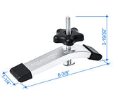 FOCANDPRO T Track Hold Down Clamps- Double-Cut Profile Aluminum T-Track Clamps 6-3/8" L X 1-1/4"W -Woodworking and Clamps-Fine Sandblast Anodized FOCANDPRO