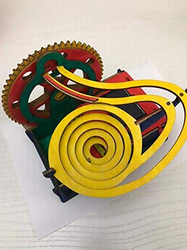 Solar Wooden Marble Run for Kids 8-12 - Wood 3D Puzzle - Building Blocks Toy & Construction Play Set - Marble Maze Track & Race Game- Educational Smartstoy