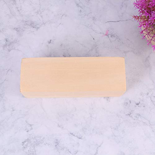 Healifty Pieces Natural Wood Slices Wood Slices for Crafts Wood Carving kit Wood Table Centerpiece Natural Wooden Blocks Unfinished Wooden Slices DIY Healifty