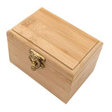 ARTIBETTER 1pc Box Wooden Storage Box Small Jewelry Cabinet with Lock Makeup Organizer for Drawer Unfinished Small Jewelry Storage Organizer Pen ARTIBETTER