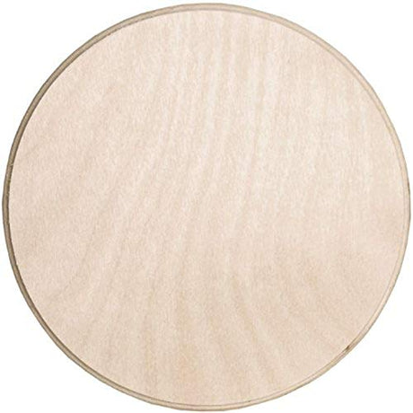 Walnut Hollow Baltic Birch Circle Plaque, 6"X6"X.38 Walnut Hollow