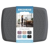 Ergohead 3/4 inch Anti Fatigue Comfort Standing Mat, Portable Office Standing Desk Mat, Non Slip Kitchen Mat, Built-in Handle with Massage Points ergohead
