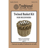 Twined Basket Kit for Beginners Traditional Craft Kits
