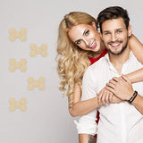 SUPVOX 200Pcs 10MM Beech Wooden Hexagonal Pieces Ornaments, Wood Hexagon Cutouts Embellishment for DIY Wedding Christmas SUPVOX