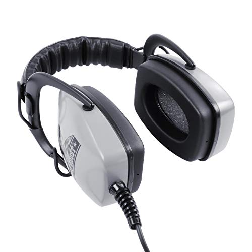 DetectorPro Gray Ghost Deep Woods Metal Detector Headphones - WoodArtSupply