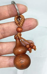 Betterdecor Feng Shui Wood Carved Wulou/hulu Key Chain for Protection Betterdecor