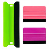 Umaki 8.3inch Large Vinyl Wrapping Felt Squeegee with 4inch Vinyl Squeegee Applicator for Fastly Installing Vehicle Tinting Film Graphic or Umaki