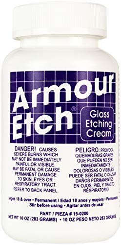 Armour Etch 15-0200 Etching Cream, White, 10