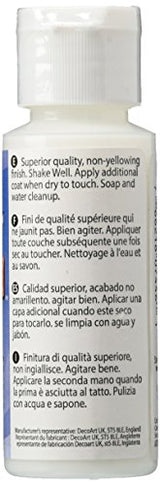 DecoArt Americana DuraClear Varnishes, 2-Ounce, Ultra Matte DecoArt