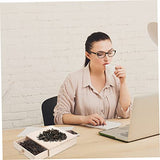 NOLITOY Box Tea Box Gift Box Tea Storage Tea Organizer Container Multi-functional Wood Tea Organizer Tea Holder Desk Topper Wood Storage Drawers Wood NOLITOY