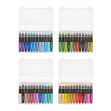 KINGART 580-48 GEL STICK Set, Artist Pigment Crayons, 48 Unique Colors, Water Soluble, Creamy, and Odorless, Use on Paper, Wood, Canvas and more KINGART