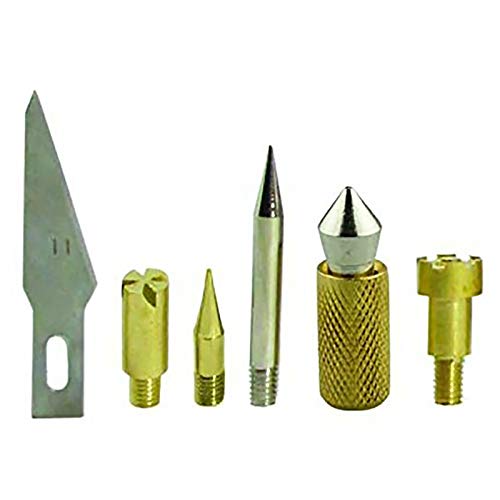 Deluxe 9 Piece Wood Burning Pen Burn-in Tool, Arts and Craft Hobby Kit Universal Tool