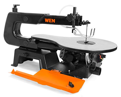 WEN 3922 16-inch Variable Speed Scroll Saw with Easy-Access Blade Changes WEN