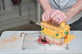 MICROJIG GRR-RIPPER GR-200 Advanced Adjustable Table Saw Pushblock, Yellow MICRO JIG