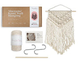 Bochiknot Macrame Kit for Adult Beginners - Art & Craft Macrame DIY Kit for Adults & Kids - Boho Macrame Home Wall Hanging Décor Bochiknot