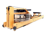 WaterRower Ash Rowing Machine with S4 Monitor | USA Made | Original Handcrafted Erg Machine for Home Use & Gym | Best Warranty WaterRower