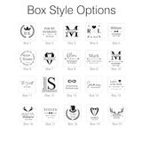 Personalized Cufflinks Men with Custom Wood Box Cuff Links Groomsmen Dad Wedding Gift Cring Coco