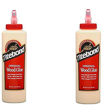 Franklin International 5064 Titebond Original Wood Glue, 16-Ounce, 2 Pack - WoodArtSupply