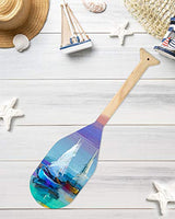 Pllieay 15 Inch Wooden Paddle, Unfinished Solid Pine Paddle with Oar Shape, Natural Color Wood Greek Paddle Craft, Ideal for Craft Lovers Pllieay