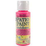 DecoArt DCP85-3 Patio Paint, 2-Ounce, Neon Pink DecoArt