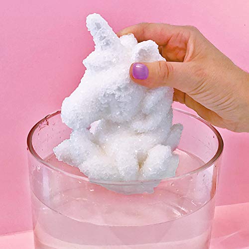 Just My Style You*niverse 3D Crystal Growing Unicorn, at-Home STEM Kits for Kids Age 6 and Up, Grow Your Own Crystals, DIY 3D Unicorn