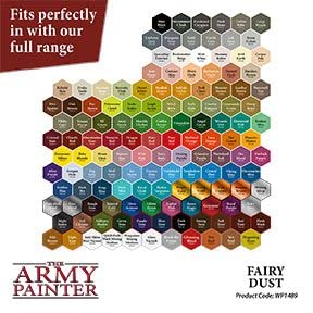 The Army Painter Fairy Dust Warpaint - Acrylic Non-Toxic Heavily Pigmented Water Based Paint for Tabletop Roleplaying, Boardgames, and Wargames - WoodArtSupply