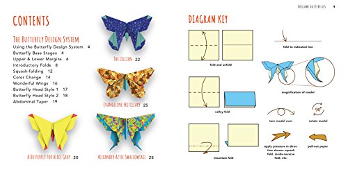 Origami Butterflies Kit: The LaFosse Butterfly Design System - Kit Includes 2 Origami Books, 12 Projects, 98 Origami Papers: Great for Both Kids and