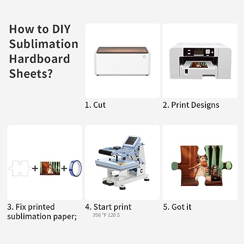 PYD Life 12 Pack Sublimation Hardboard Blanks Sheets Bulk White 12" x 12",1/8" Thick(3 mm) Custom Name Plate for Stanley 40 OZ Tumbler,Hardboard PYD Life