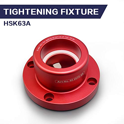 US STOCK SFX HSK63 Tool Holder Tightening Fixture A Type for Universal CNC Equipment HSK63 A Type Tool Holder Lock Seat SFX
