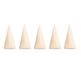 ARTIBETTER 10pcs Foam Cones for Crafts DIY Craft Cone Cone Unfinished Cone Ring Holder Handmade Rings Rack Ring Display Cone Wedding Ring Stand Cone ARTIBETTER