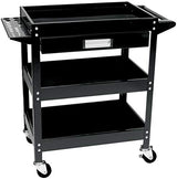 Performance Tool W54006 23-Inch x 16-Inch 3 Shelf Utility Cart with Drawer Performance Tool