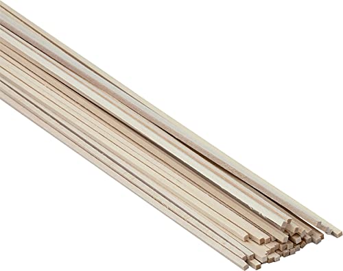 Basswood, 1/8 x1/8 x 24-In. Midwest Products