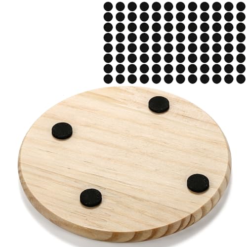  40 Pcs Unfinished Square Wood Coasters Wooden Coasters